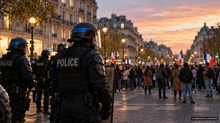 French Policing Faces Scrutiny in the International Press